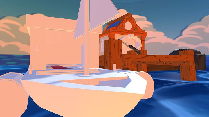 Old Dingy Home 3D Model