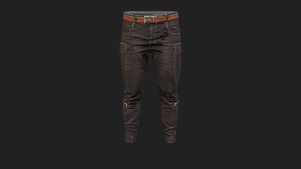 PUBG - Baggy Pants (Black) Gameplay - Skin-Tracker.com_哔哩哔哩_bilibili