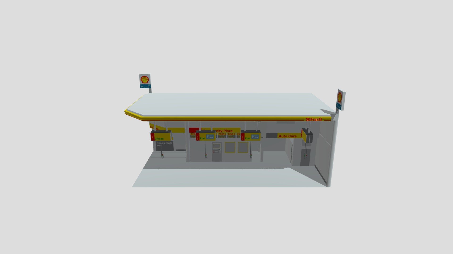 Gas+Station+2 (5) - 3D model by rodrigo20legal [f968dd7] - Sketchfab