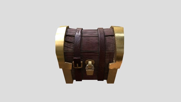 Weekly 43 - Treasure chest 3D Model