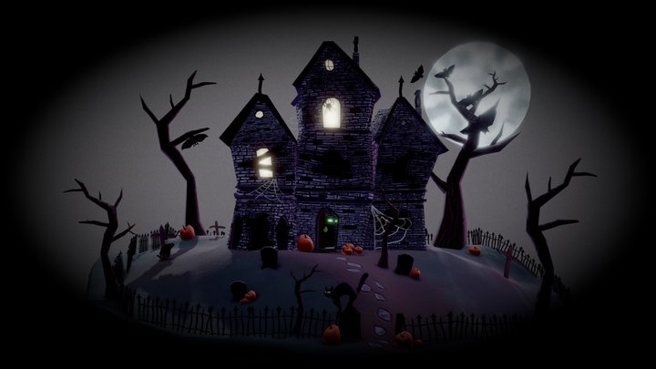 Happy Halloween 3D Model