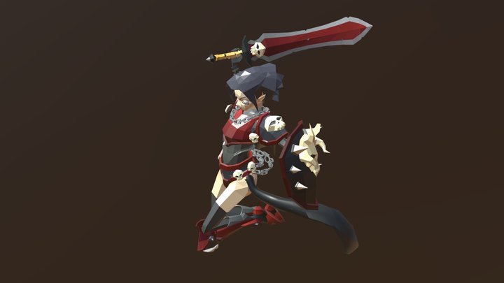 Dark Elf 3D Model