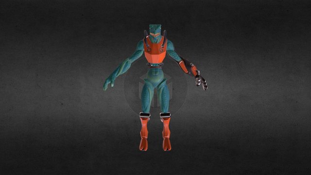 ReptilianSciFi 3D Model