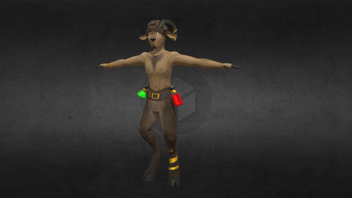 Satyr Model 3D Model