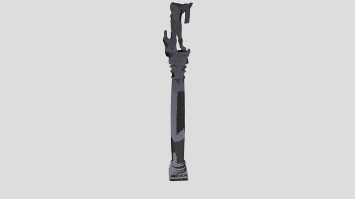 Iuppiter-oszlop / Jupiter Column 3D Model