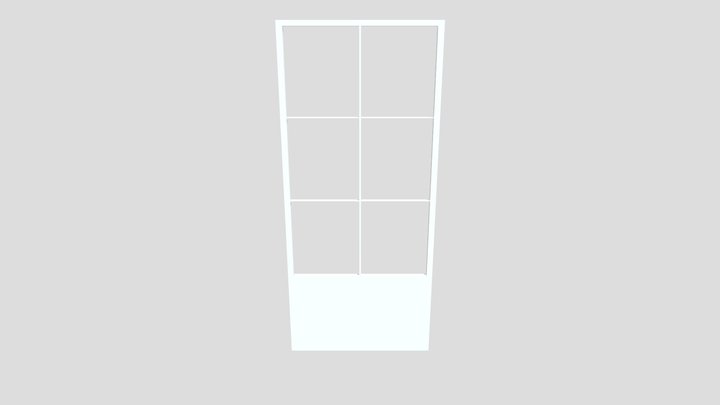 whiteDoor 3D Model
