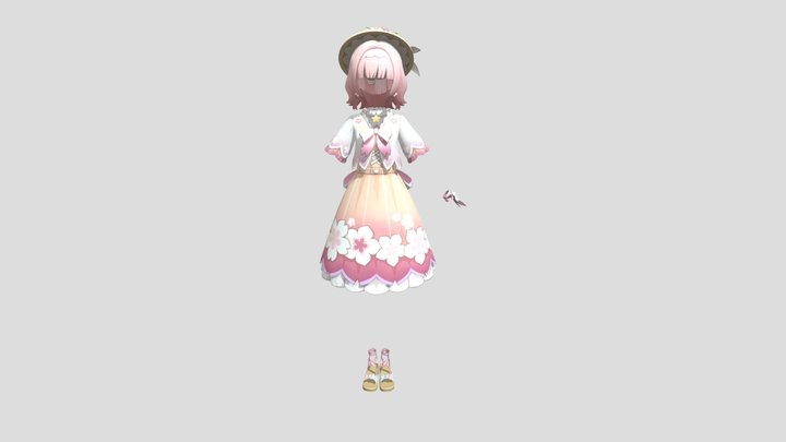 Cherry Blossom Driftwind - Manekina – Modelo 3D gratuito STL