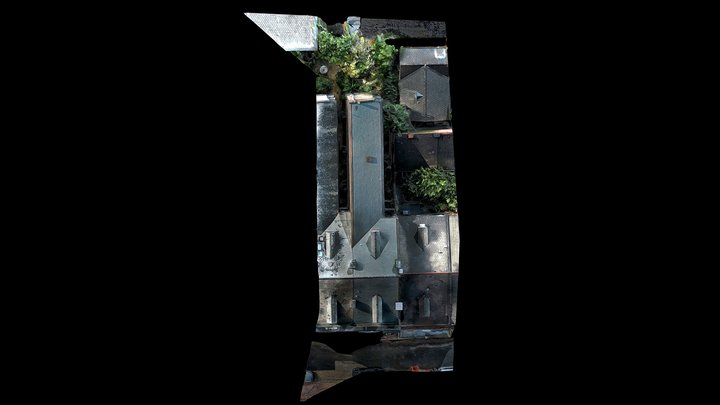 1231 Chartes Street - Roof Top 3D Model