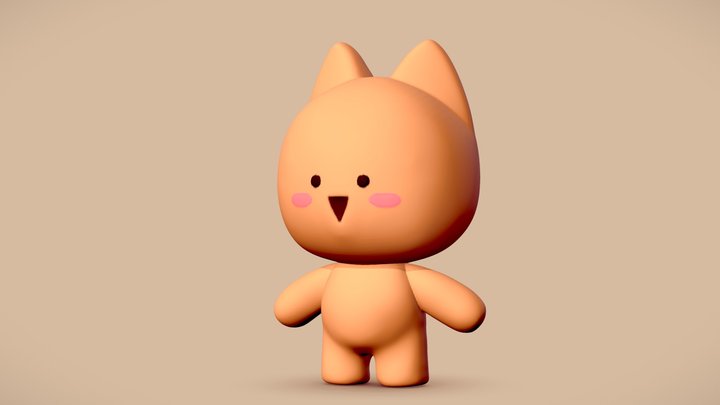Koffee KAt 3D Model