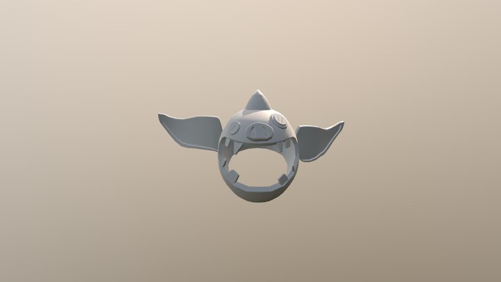 Bokoblin Mask 3D Model