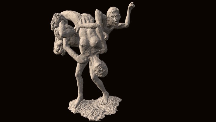 Mansplit 3D Model