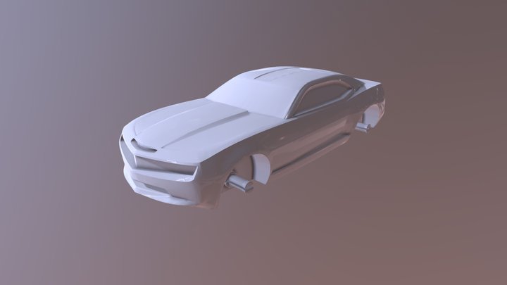 Camaro Hybrid - Body 3D Model