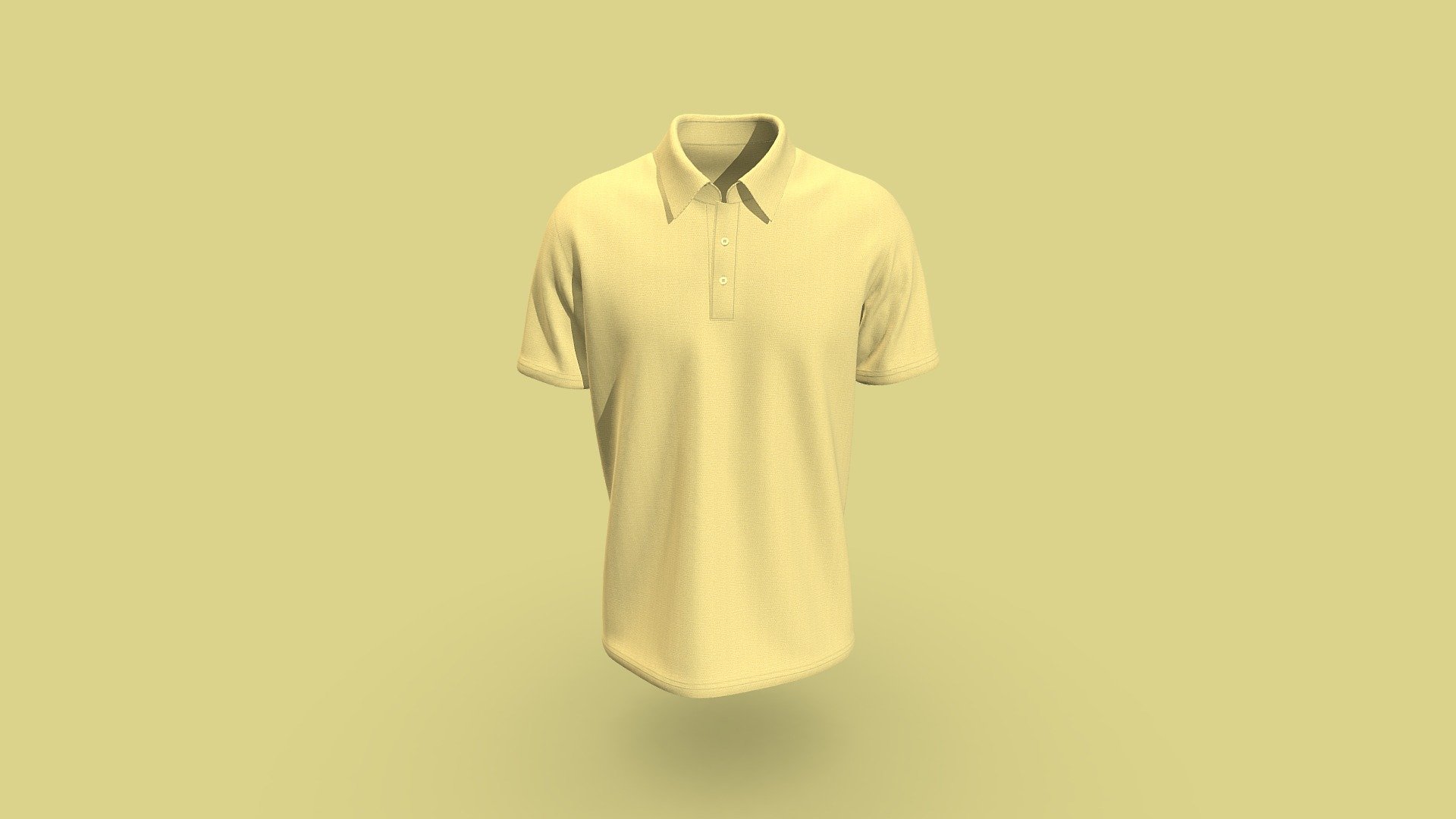 New Men Stylish Polo T- Shirt - Buy Royalty Free 3D model by Digital ...