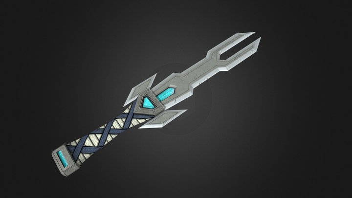 Osiris Knife (Lowpoly) 3D Model