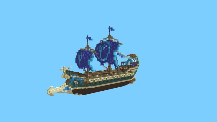 Netptune Ship 3D Model