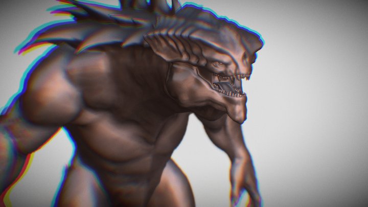 King-titan 3D Model