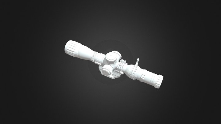 8x tactical scope base mesh – Free 3D Model STL