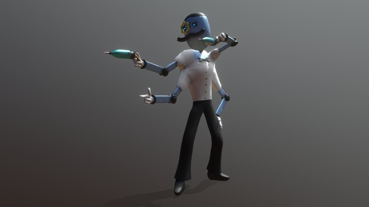 Dapperbot 3D Model