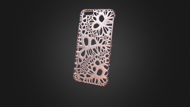 iPhone 6 Case Wave 3D Model