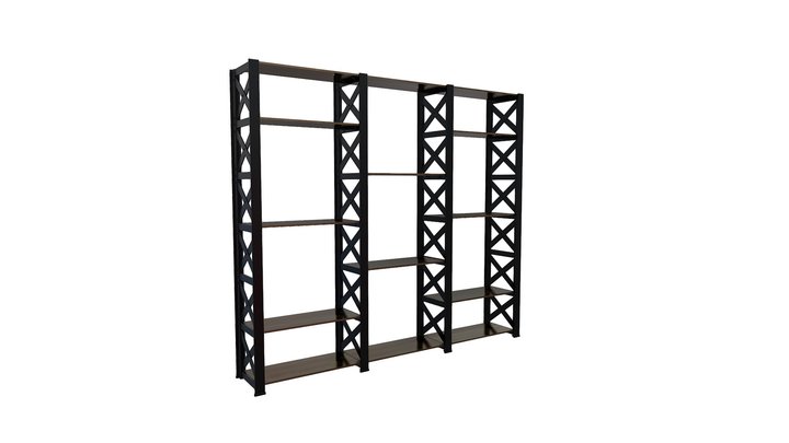 Free 3d Model Eiffel Storage Racks 3D Model