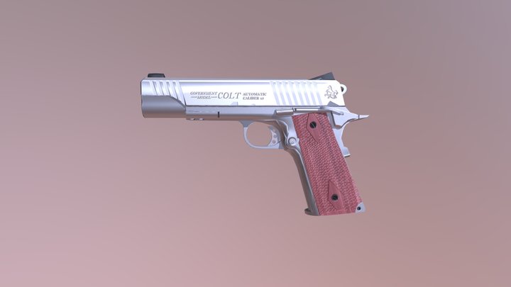 Gun 3D Model