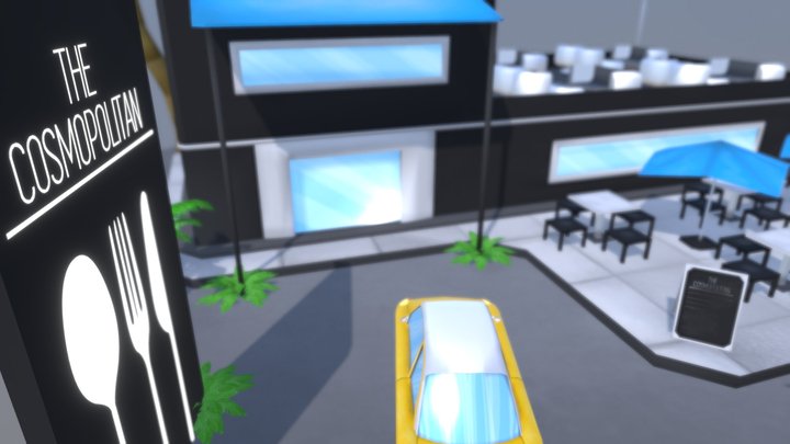Restaurant 3D Model