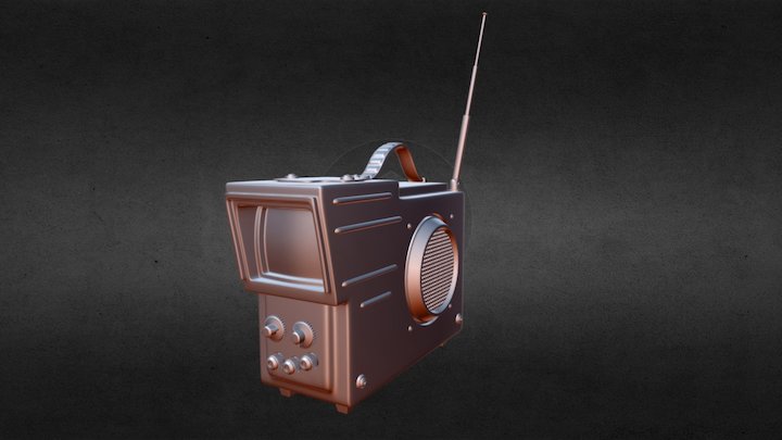 Portable Tv 3D Model