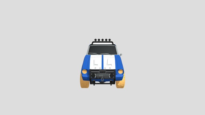 Ford Mustang OffRoadster 1965 for 3D-printing