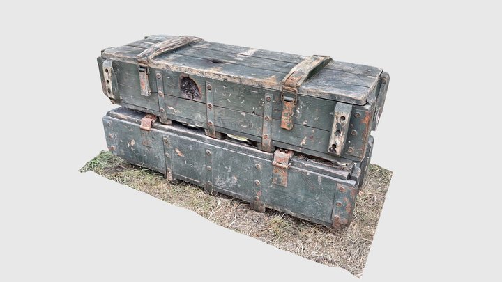 3D file AMMO BOX 25-06 REM AMMUNITION STORAGE 25-05rem CRATE ORGANIZER  📦・3D print design to download・Cults