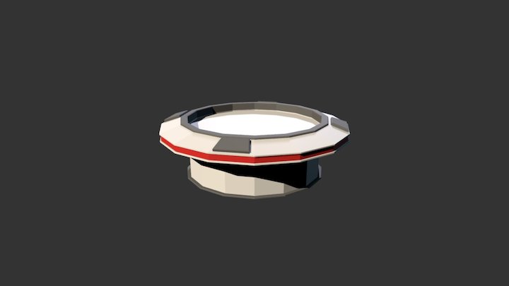 SWR:AR Teleporter 3D Model