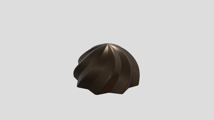 Metamorphosis Chocolate - Wavy 3D Model