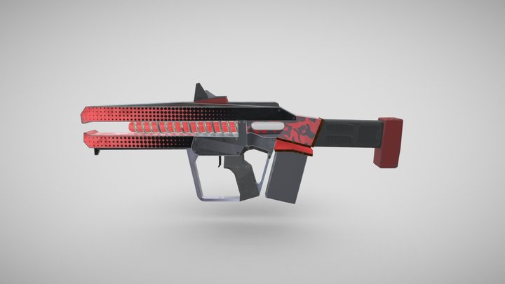 Sci fi Rifle 3D Model