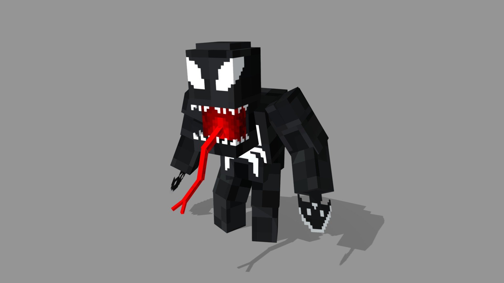 Venom - Minecraft Style - Buy Royalty Free 3D model by El Coleccionista ...