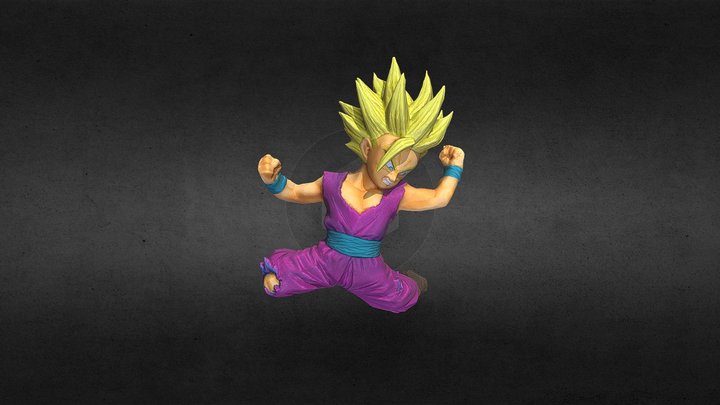 Gohan SS2 Model 3D Model