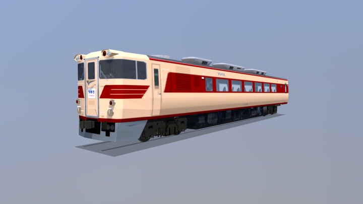 JR Kiha82 3D Model