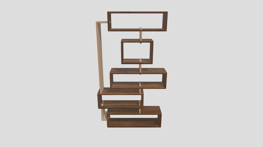 Modern Rustic Shelves