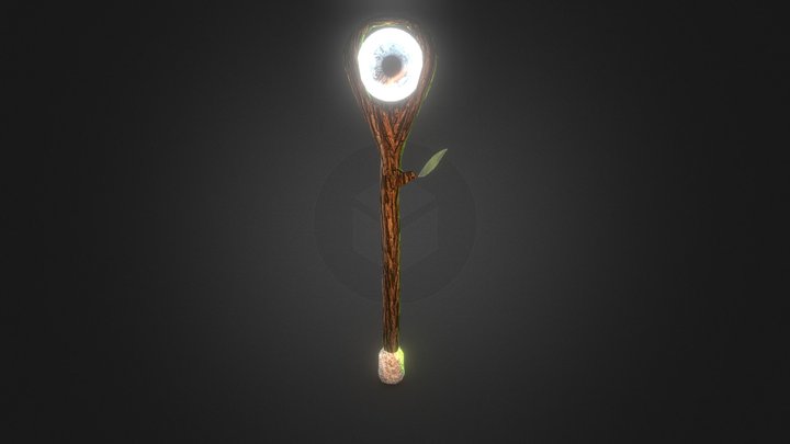 eyeball staff 3D Model