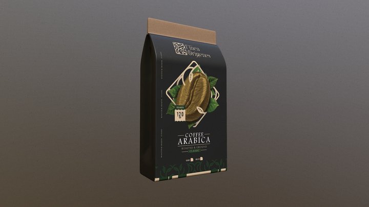 Packaging design 3D Model