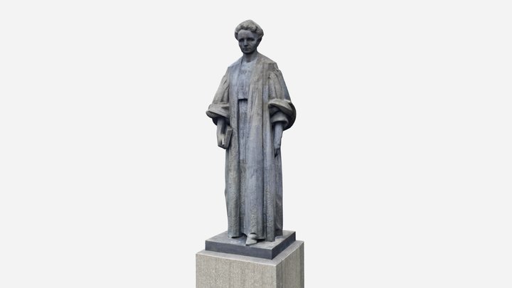 Pomnik Marii Curie-Skłodowskiej w Lublinie 3D Model