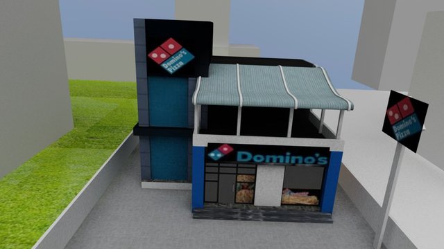 Proposed site for Domino's 3D Model