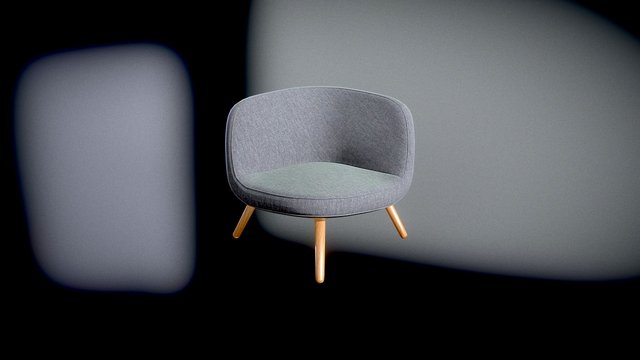 VIA57™ easy chair 3D Model