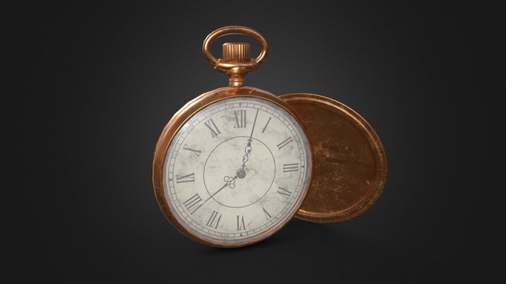 Pocket Watch 3D Model