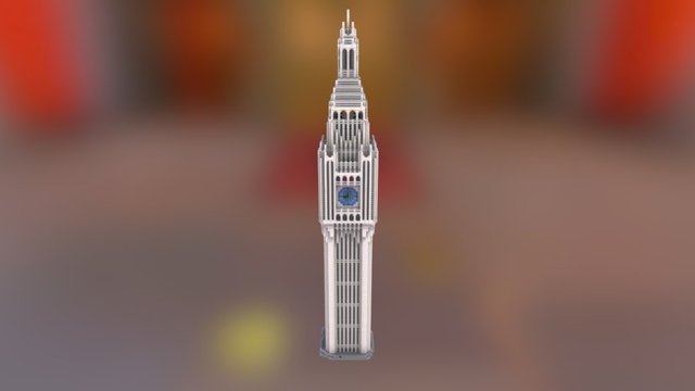 The Clocktower 3D Model