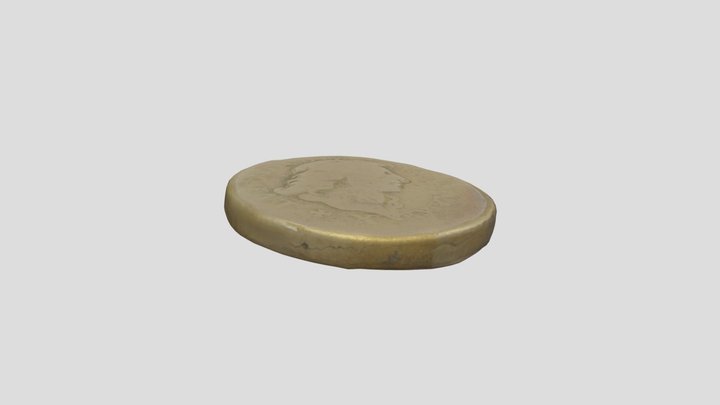 Glencoe Hoard - Coin J 3D Model