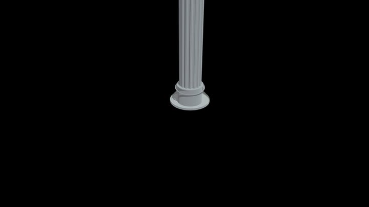 Columna Y Capitel 3D Model