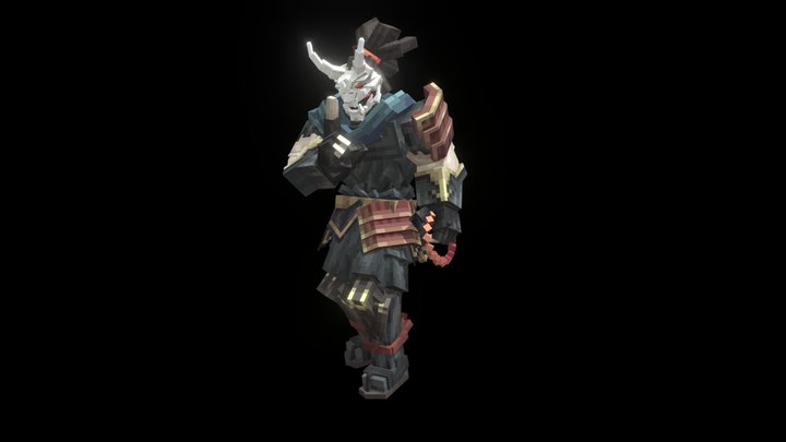 Ghostface Ninja 3D Model