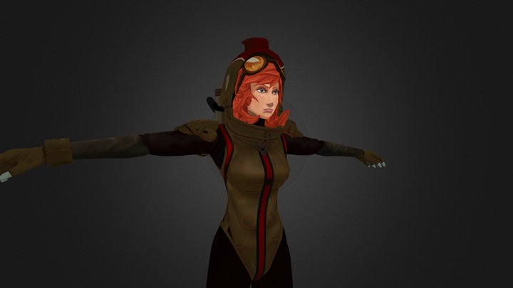 Stace in Space 3D Model