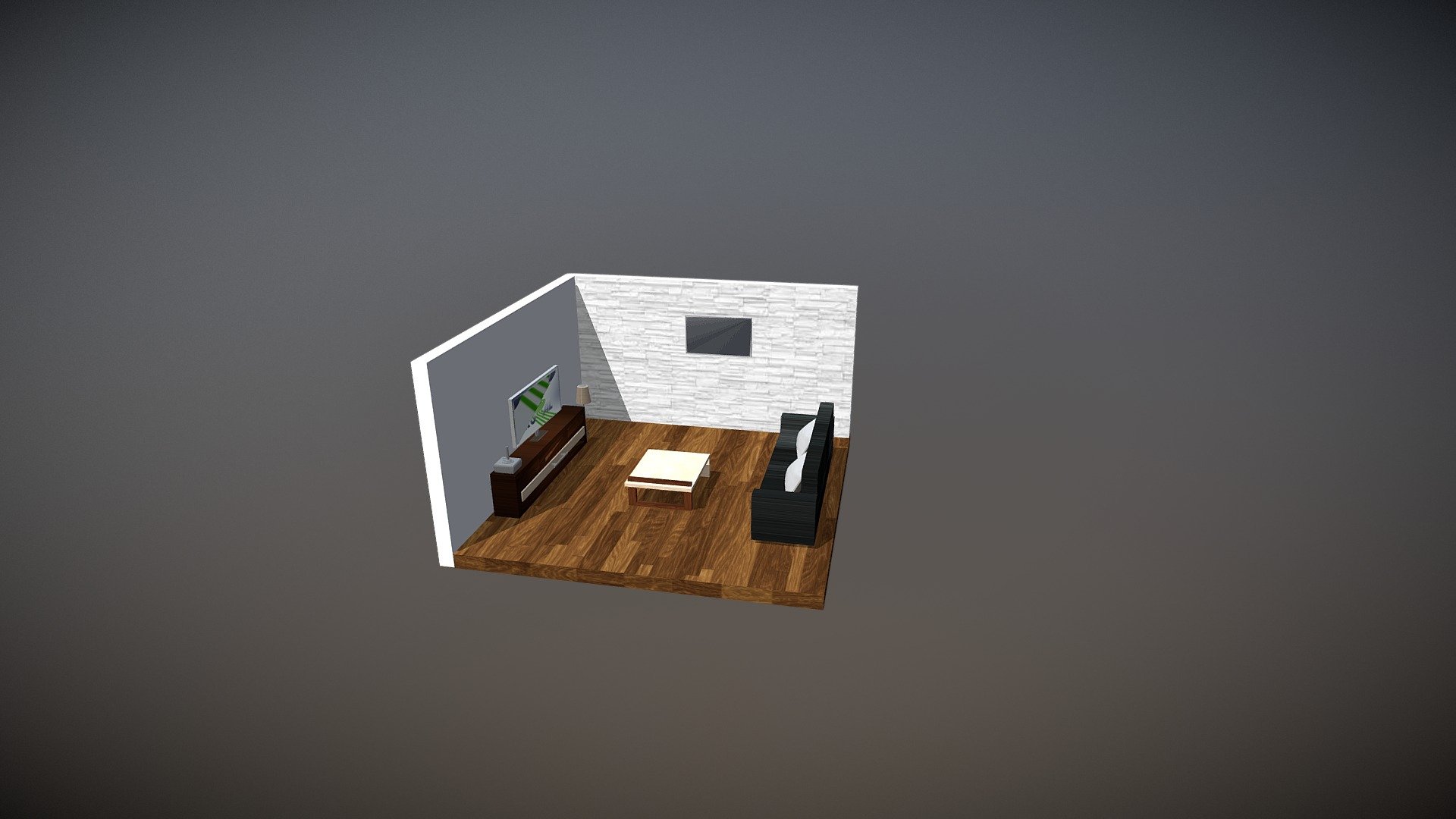 Sala 3D Model By Pedrohsr F97d095 Sketchfab   353428bdc43a450187ddde0f0e1f01b1 