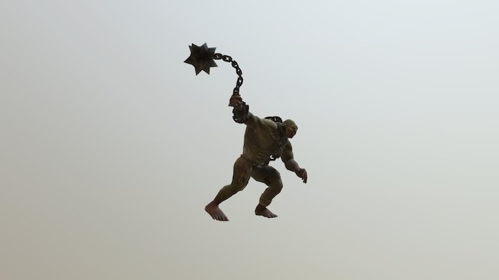 deformed giant - attack loop 3D Model