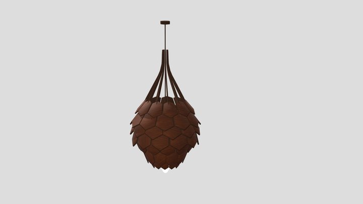 Artichoke Lamp 3D Model